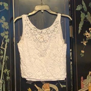 Hollister lace tank top